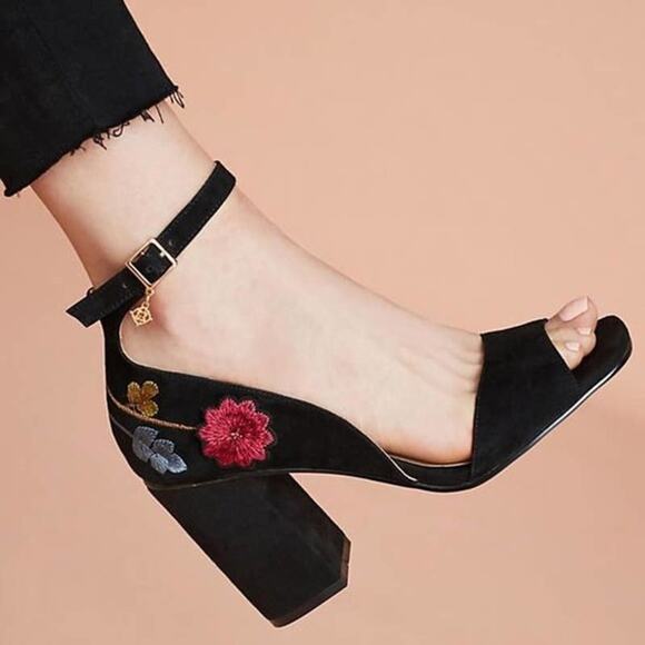 Anthropologie Nanette Lepore Leather Martina 8M - Picture 1 of 8